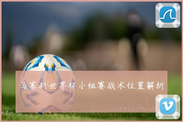 关于「马塞科世界杯小组赛战术位置解析」